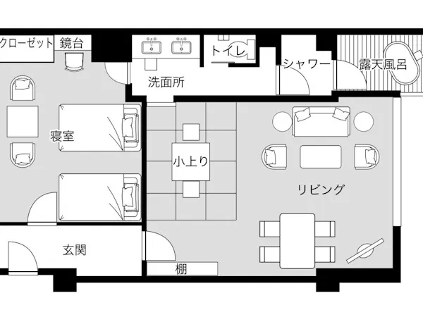 カトレア間取り図