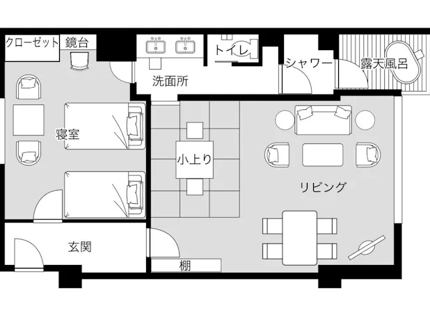 カトレア間取り図