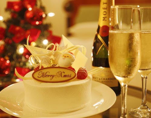 ホテル イースト21東京 オークラホテルズ リゾーツ Xmas21 ケーキ シャンパンで乾杯 ホテルで過ごすクリスマス 12時レイトアウト 素泊り 一休 Com