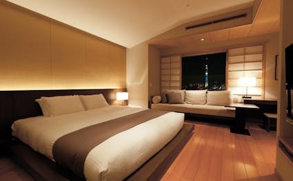 【1室限定】東京スカイツリー側確約！高層階和モダンルームで寛ぎのひととき 食事なし