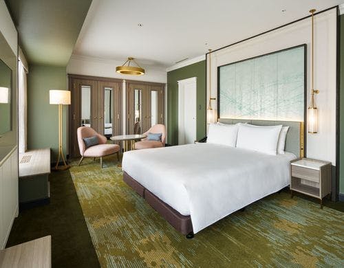 2シングルスイート クラブラウンジアクセス（リビング）