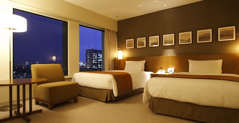 プラザデラックス ツイン 禁煙 かわいい女子会 朝食付き プラン 京王プラザホテル 一休 Com