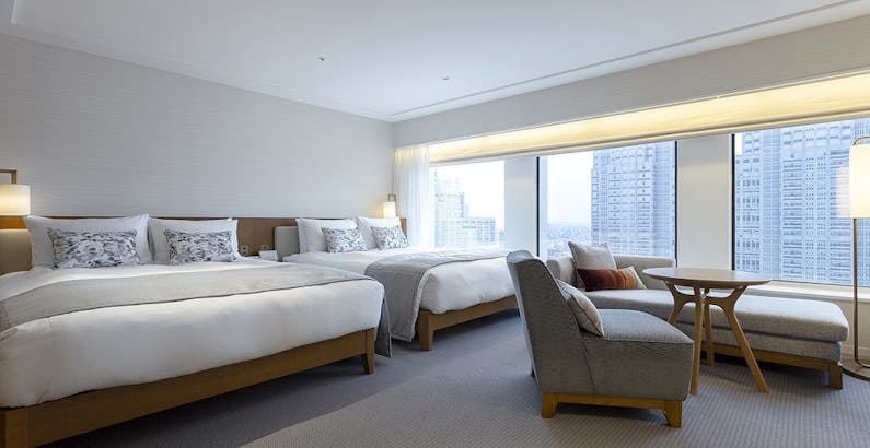 35 41階 プレミアグラン ワイドツイン 禁煙 最上級クラブフロア プレミアグラン ご宿泊プラン 朝食付き プラン 京王プラザホテル 一休 Com