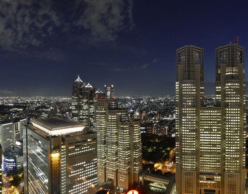 View from the upper floors