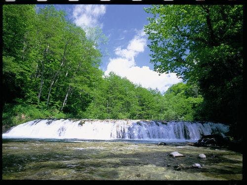 奥志賀渓谷「ハーモニカの滝」