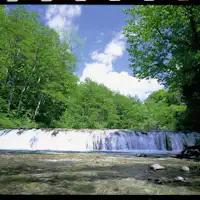 奥志賀渓谷「ハーモニカの滝」