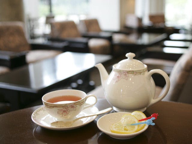 休息室下午茶時間