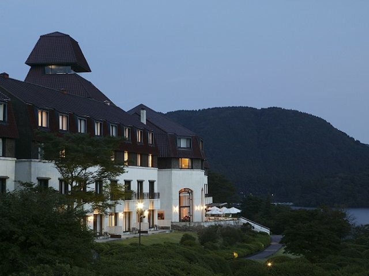 小田急 山のホテルの外観