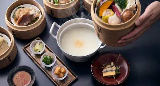 蒸篭仕立て 中国粥と季節の蒸篭料理を楽しむステイ 2食付