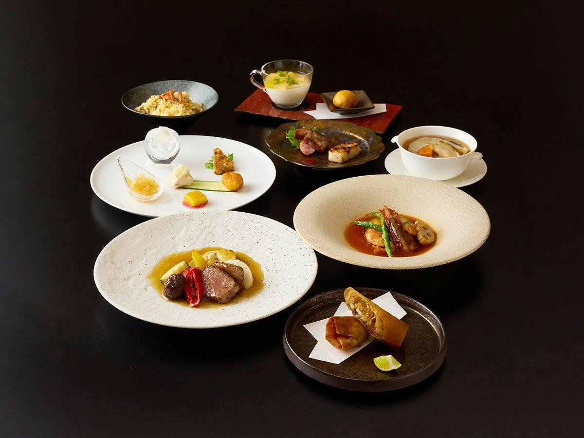 広東スタイル中国料理ディナーコース付きステイ　2食付