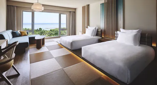 Premium Coral Twin Room