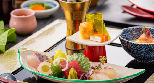 【スタンダード 】季節の和食会席付き<夕朝食付>