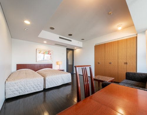 キッチンを設置している客室もございます