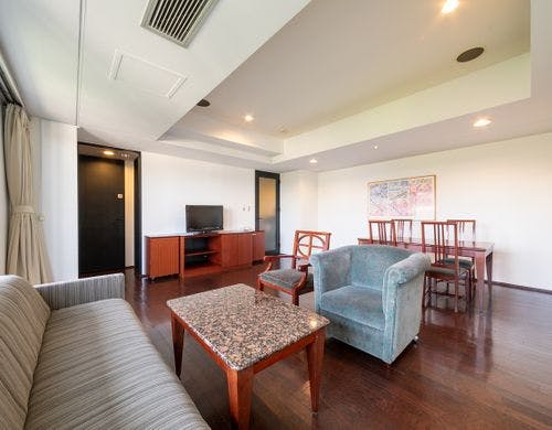 スイートルーム リビング