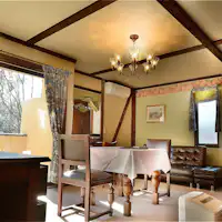 노천탕이 있는 별관 앤티크 6호 양실 트윈.