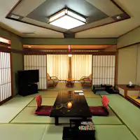 ห้องพิเศษสไตล์ญี่ปุ่น 12.5 เสื่อทาทามิ + 6 เสื่อทาทามิ + ระเบียงกว้าง