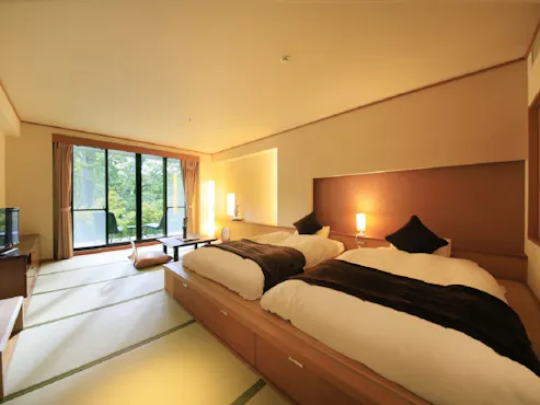 【Kamar Gaya Jepang】Dengan Pemandian Terbuka