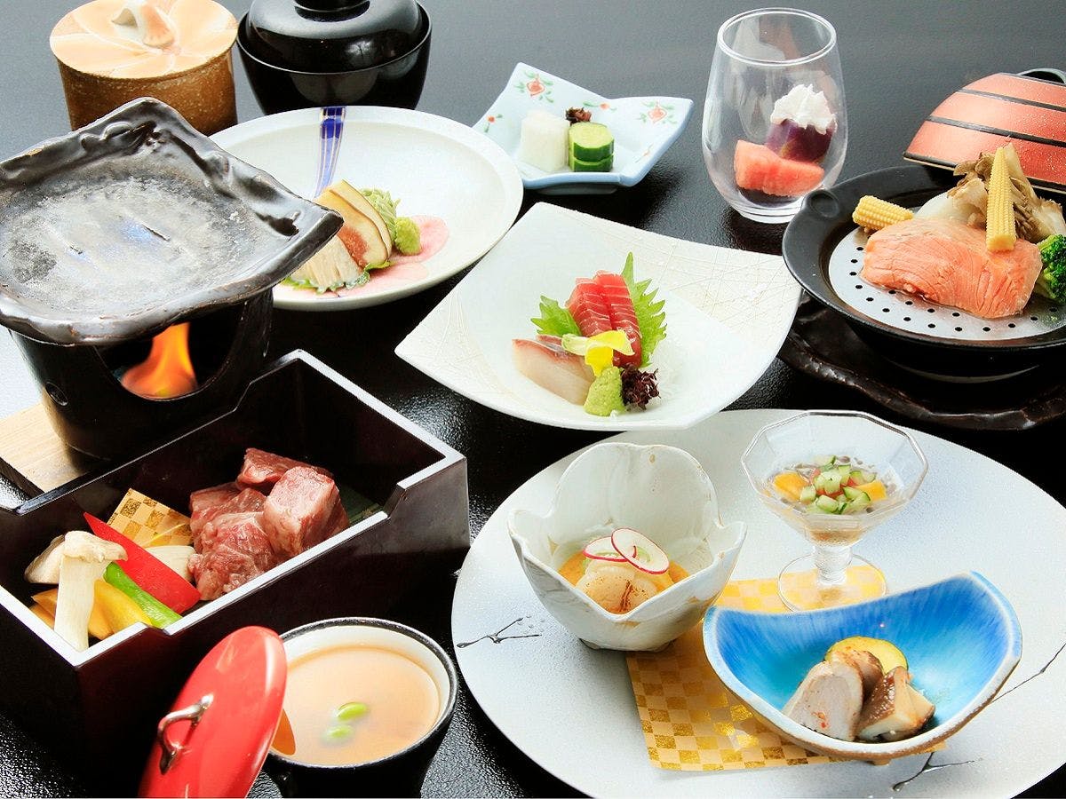 ご夕食｜基本会席の一例