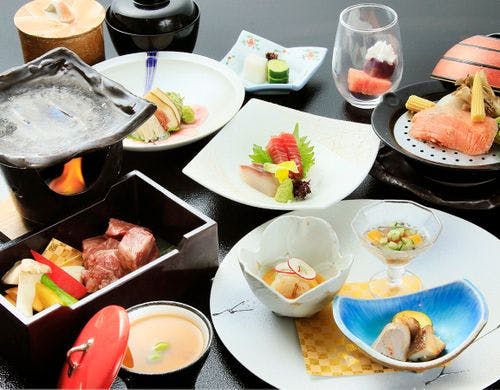 ご夕食｜基本会席の一例