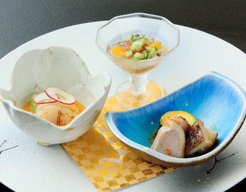 ご夕食｜先付の一例