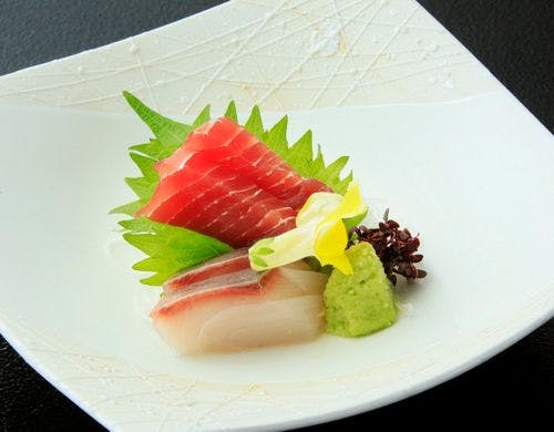 ご夕食｜お造りの一例（基本会席）