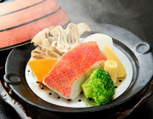 ご夕食｜お魚料理の一例（特選会席）