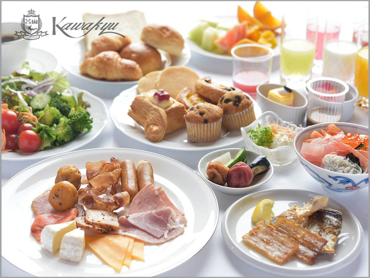 ホテル川久　ディナー朝食付　宿泊券　2名　一泊2食 ホテル川久 - 【王様のビュッフェ】紀州の食材をふんだんに使った