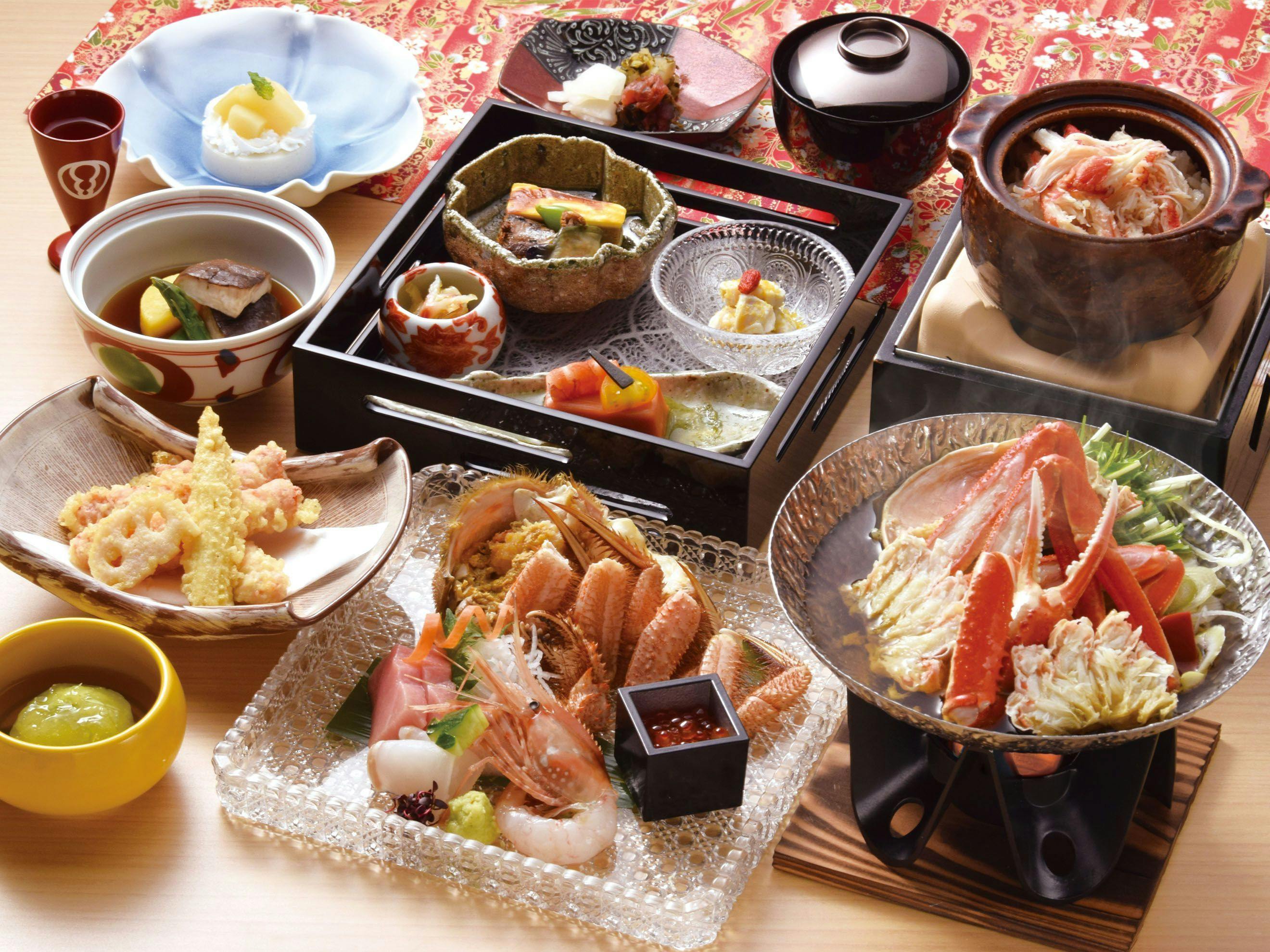第一滝本館 - 【スタンダード】カニ尽くしの贅沢なご夕食をお部屋で