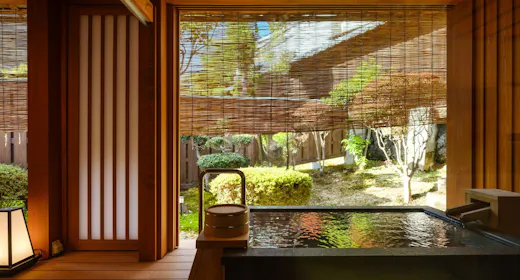 ประเภท Yuzaki พร้อมอ่างอาบน้ำ น้ำพุร้อนธรรมชาติ 109 Chigiriki