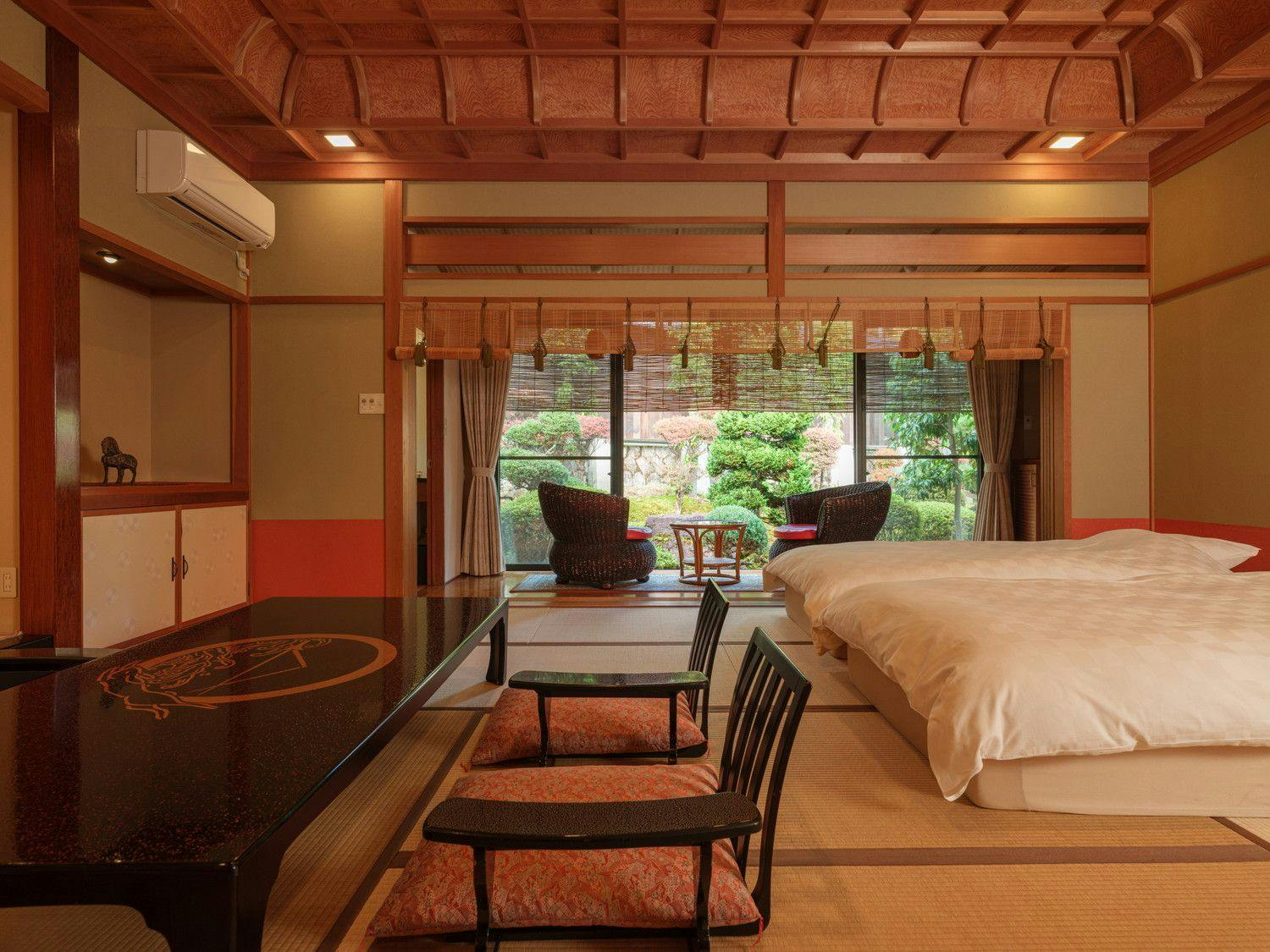 ห้องพักหนึ่งห้อง (15 เสื่อทาทามิ) ประเภท Enman井 132 ทิศทางหยุด