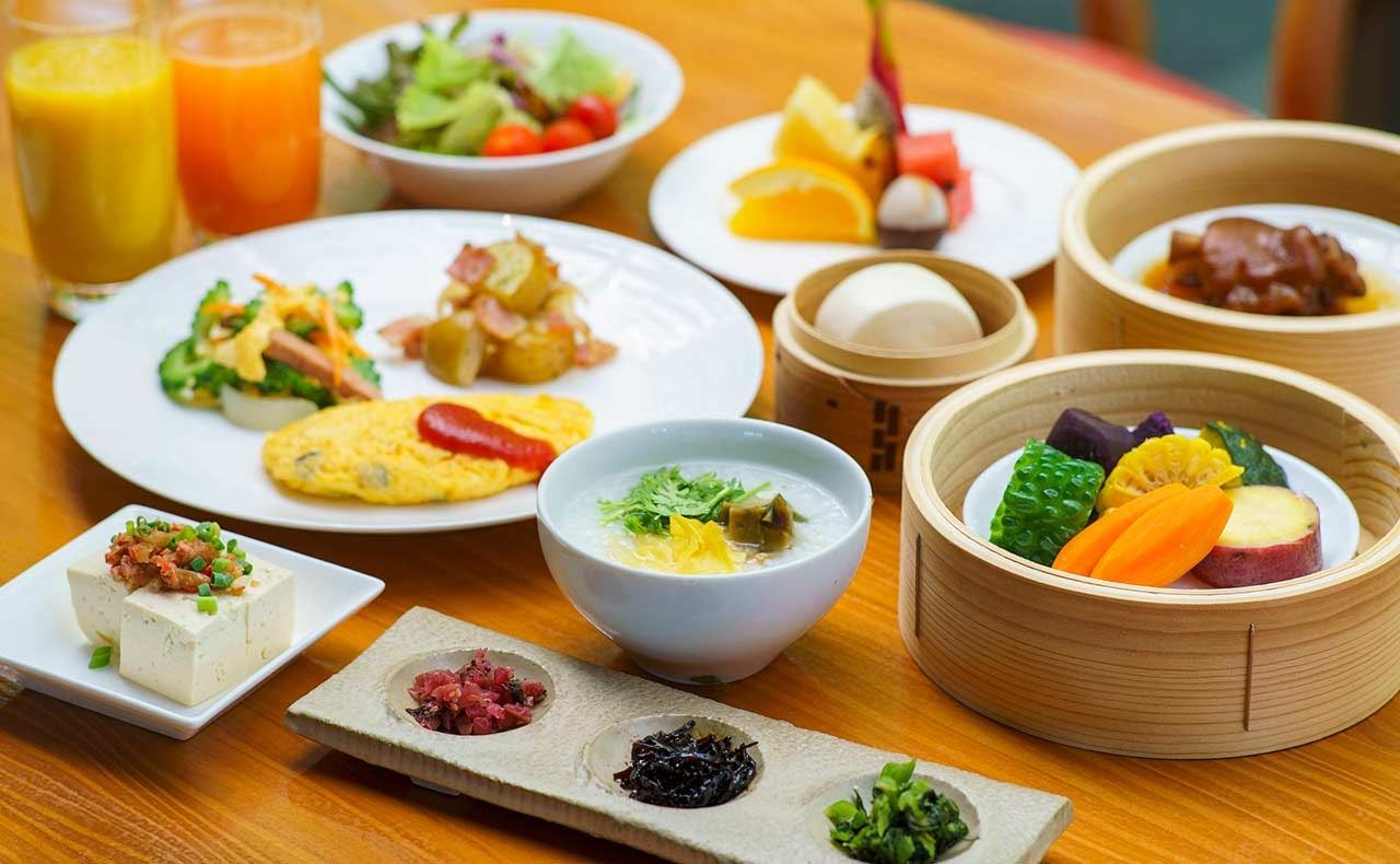 บุฟเฟ่ต์อาหารเช้า