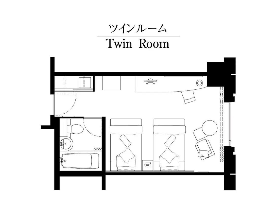 ツイン見取り図