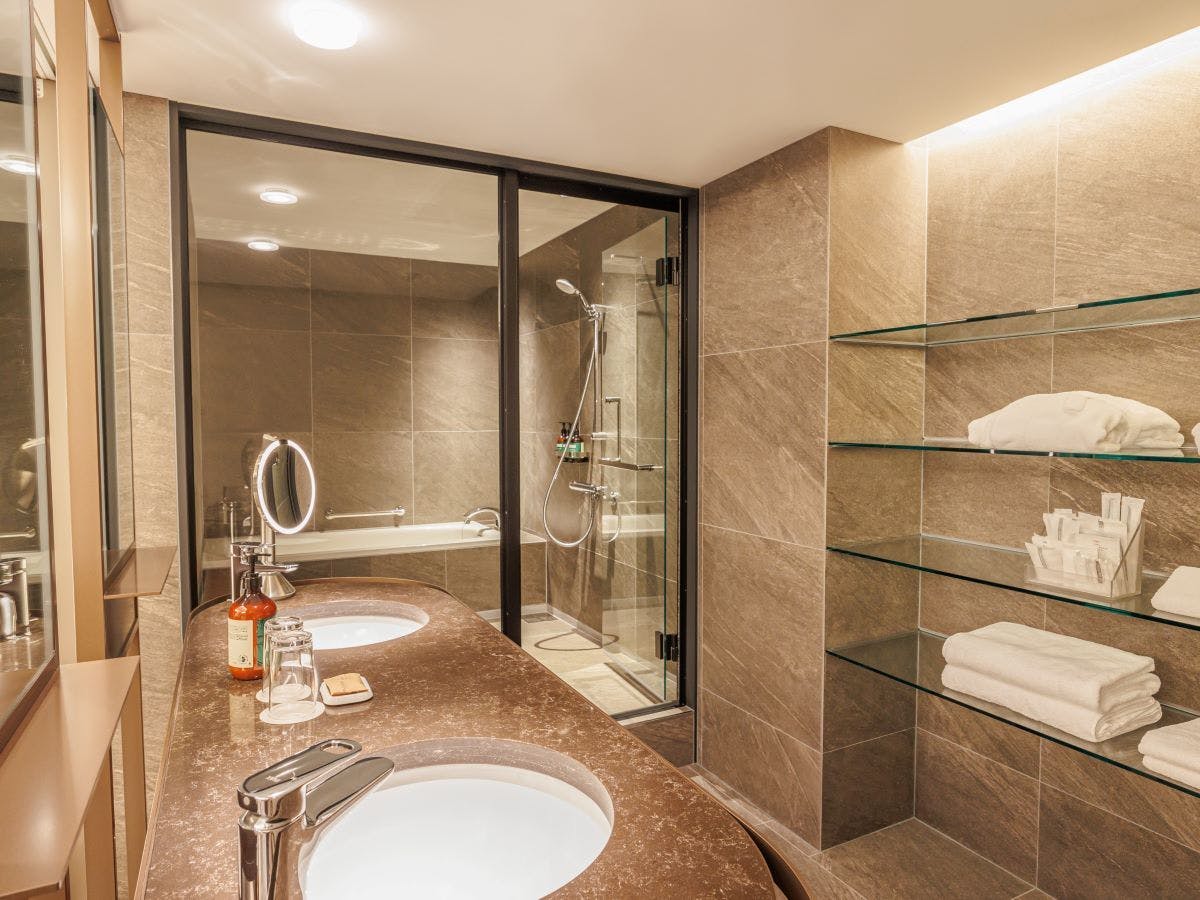 バスルームもゆったり