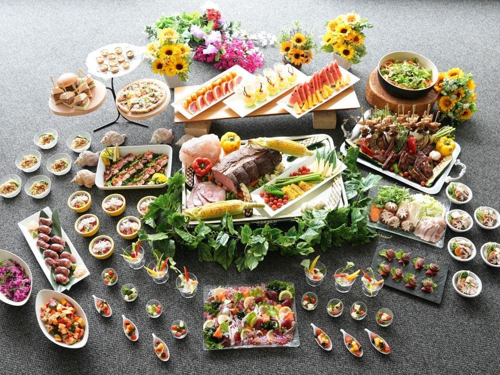 ร้านอาหารอะเซเลีย ภาพตัวอย่างมื้อเย็นฤดูร้อน