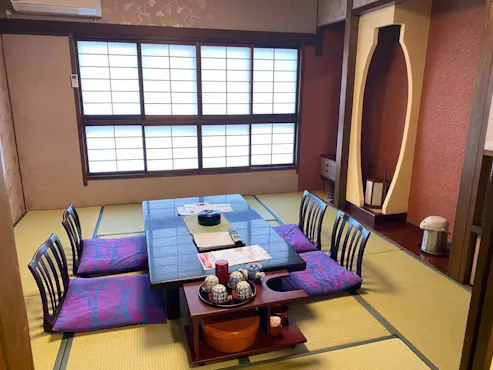 【和室8畳】やわらぎ荘和室(山側)