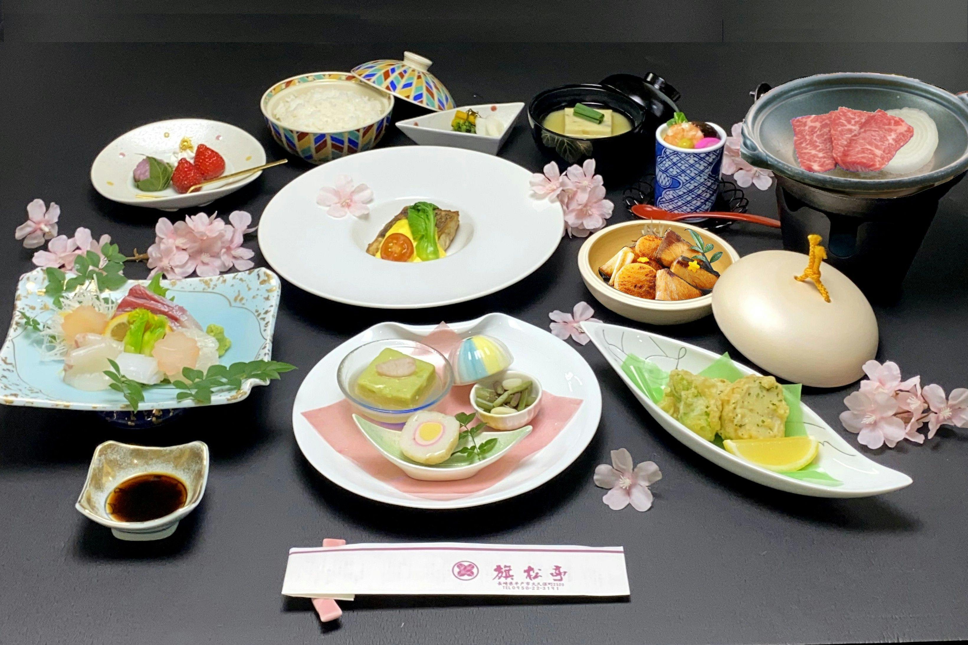 四季会席【梅】春メニュー