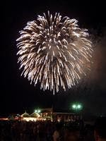 平戸の花火大会画像