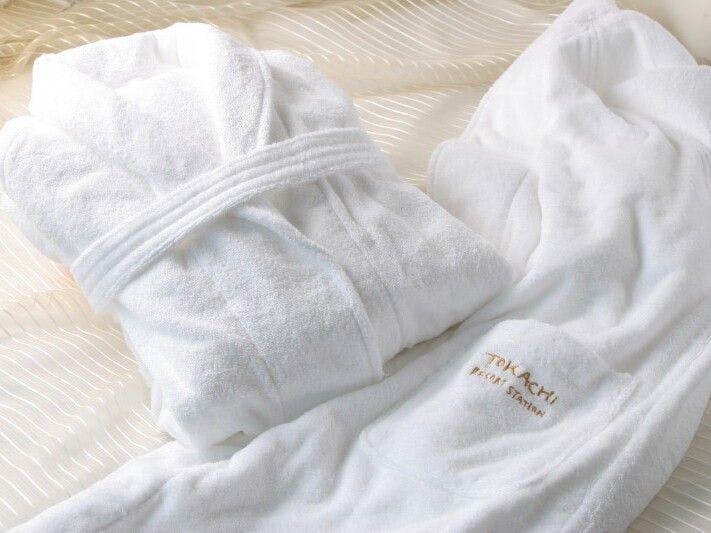 スーペリアフロアーにはバスローブをご用意