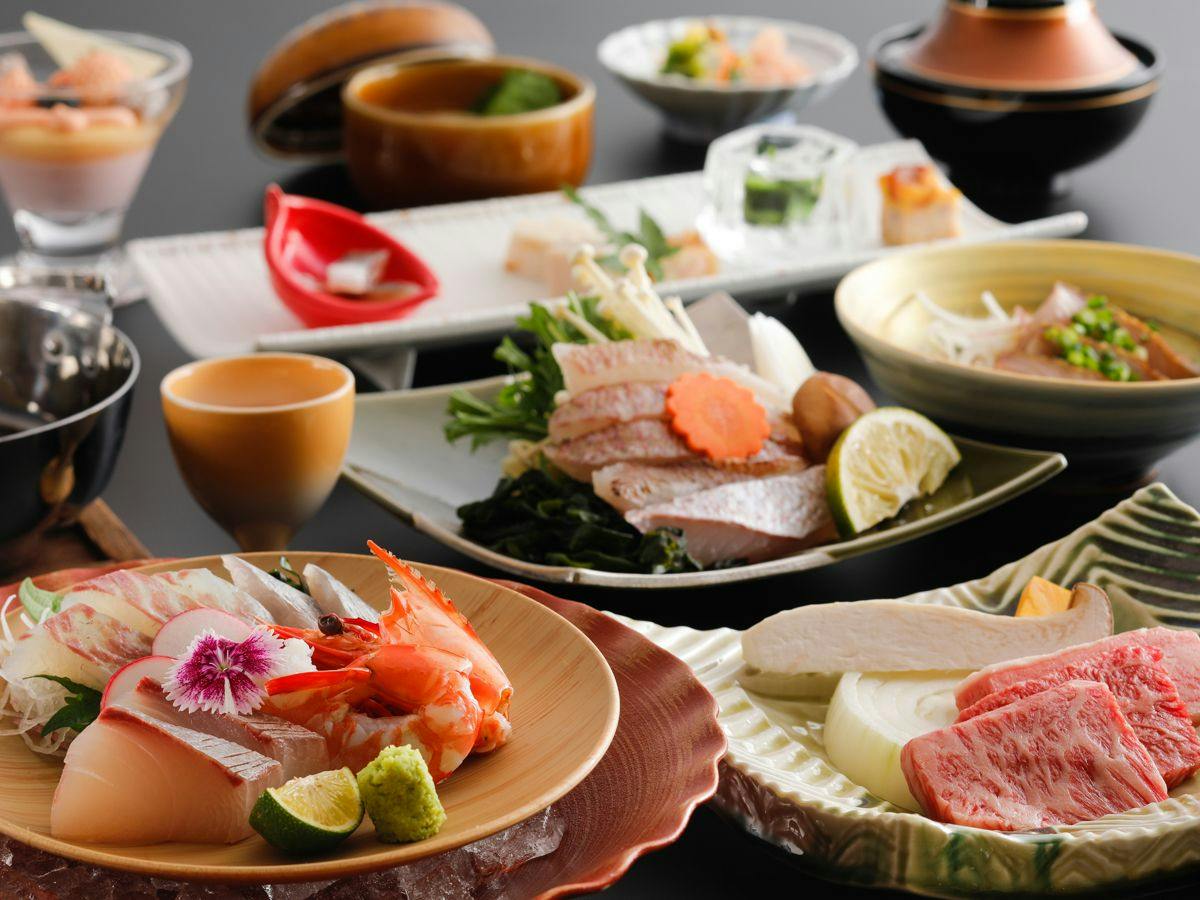【島の逸品揃い】四季のグルメを味わうプラン（お食事会場）