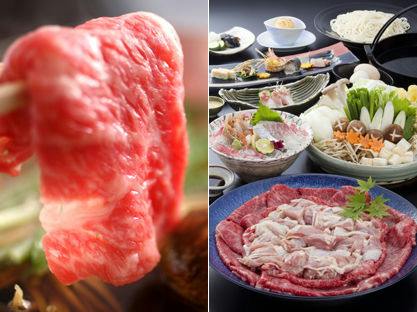 “阿波尾鶏”と、“淡路牛”のコラボ。
