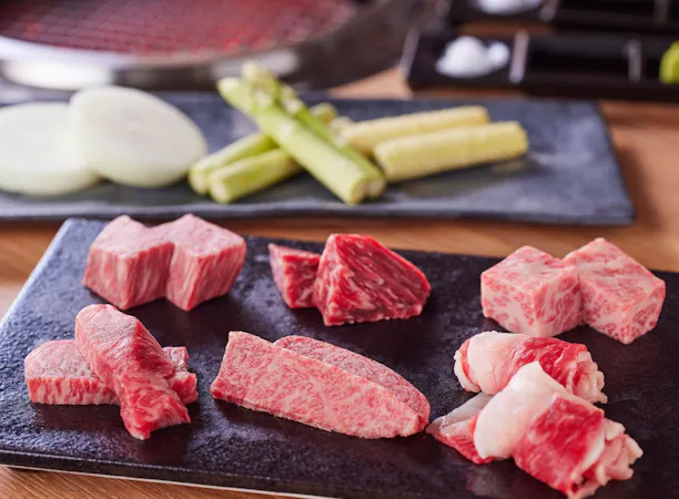 淡路焼肉割烹「琥珀」料理イメージ※2人盛
