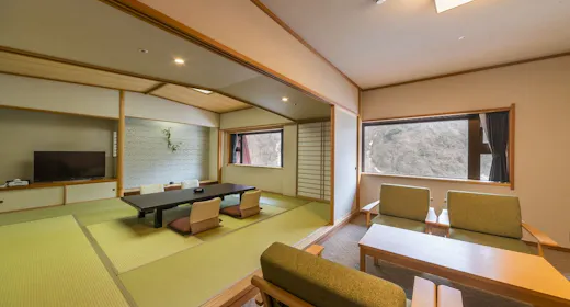 【禁煙】本館スーペリア和室+広縁 川側