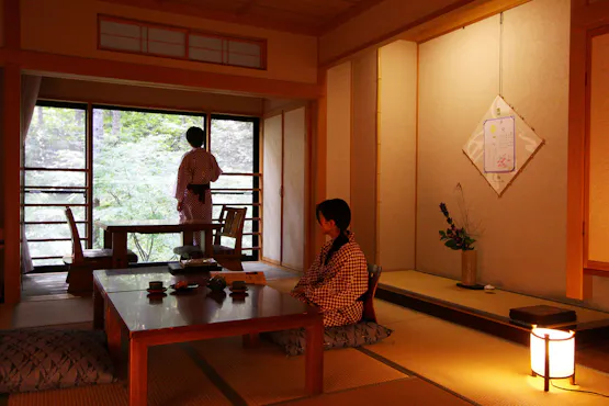 2층 일본식 방 10 다다미 + 넓은 베란다 【萌黄-moegii-】