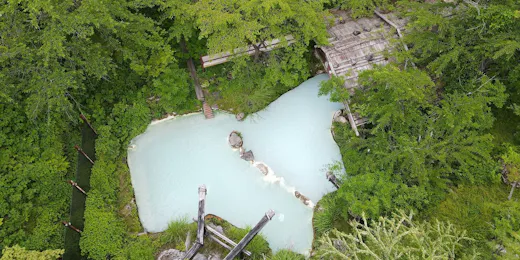 白骨の名湯 泡の湯