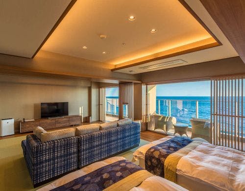 潮騒倶楽部『暁』露天は温泉掛け流し