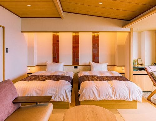 和モダン和洋室　『瑠璃波』