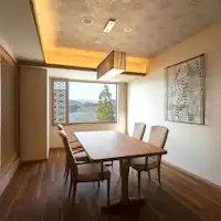 ห้องพรีเมียม - พื้นที่รับประทานอาหารส่วนตัว