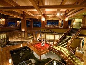 ２つの絶景露天風呂が自慢の老舗宿　会津芦ノ牧温泉　大川荘 1枚目