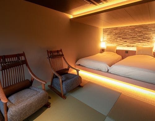 うきふね　寝室