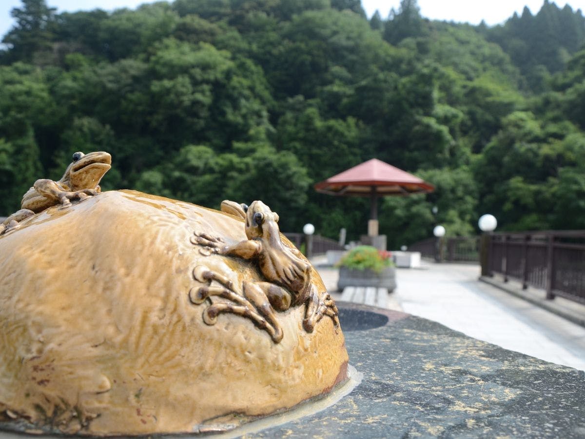 ◆카지카 개구리 기념비◆